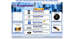 Desktop Screenshot of en.kryptotel.net